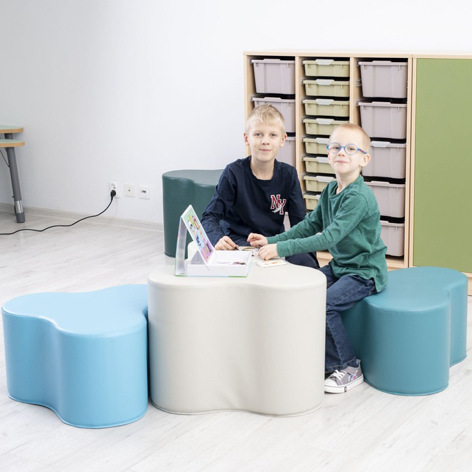 Kløverpuf siddemøbelpakke