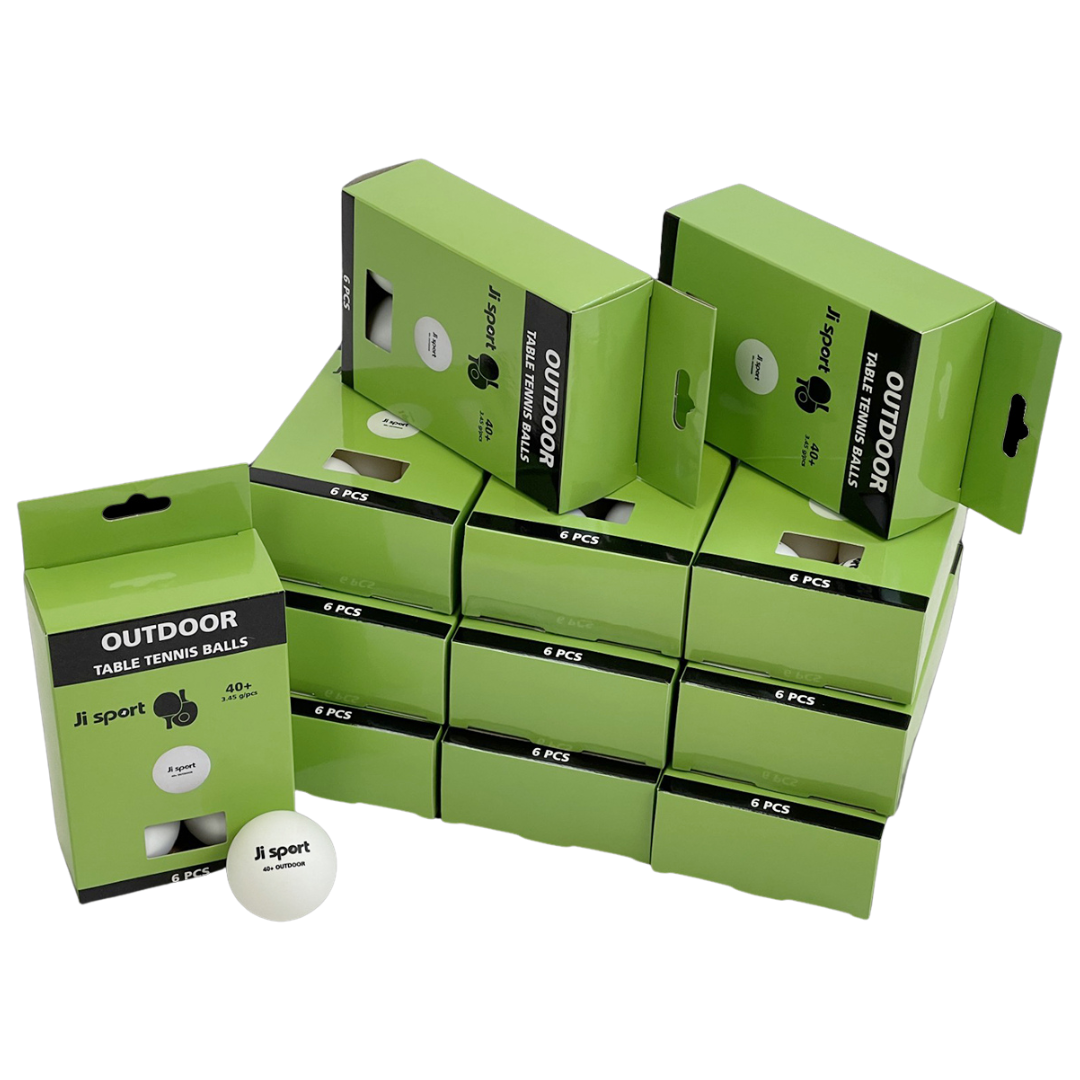 Utomhusbordtennisbollar 72 st
