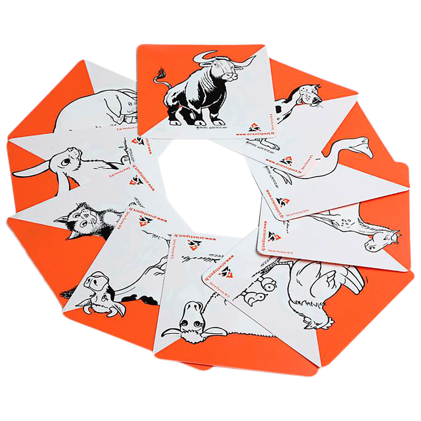 Orienteringsskärmspaket ”Bondgård”