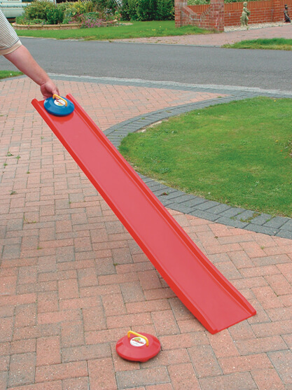 New Age curling ramp