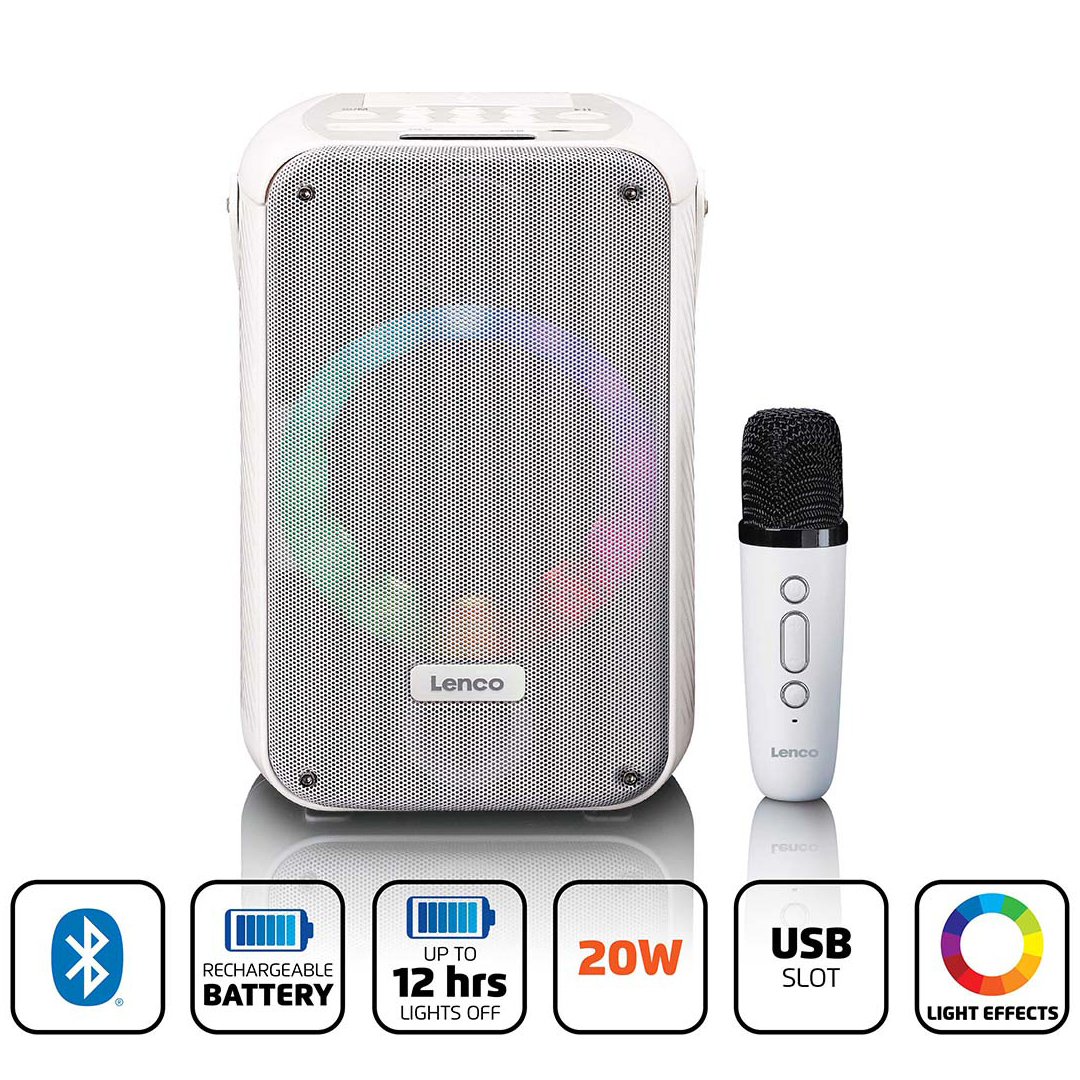 Lenco Karaokeanläggning med Bluetooth®