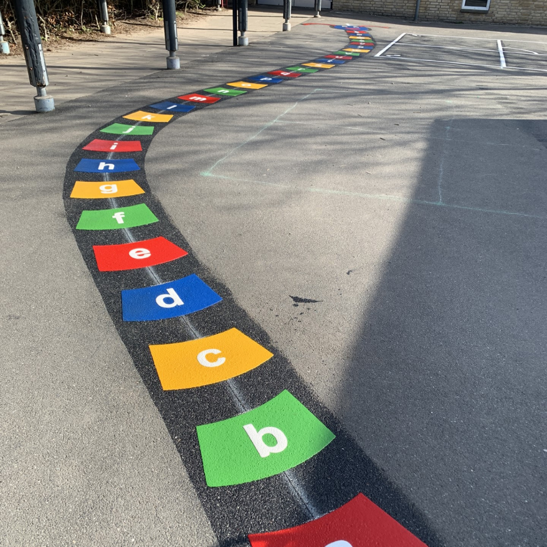 Termoplast Kålorm med alfabetet