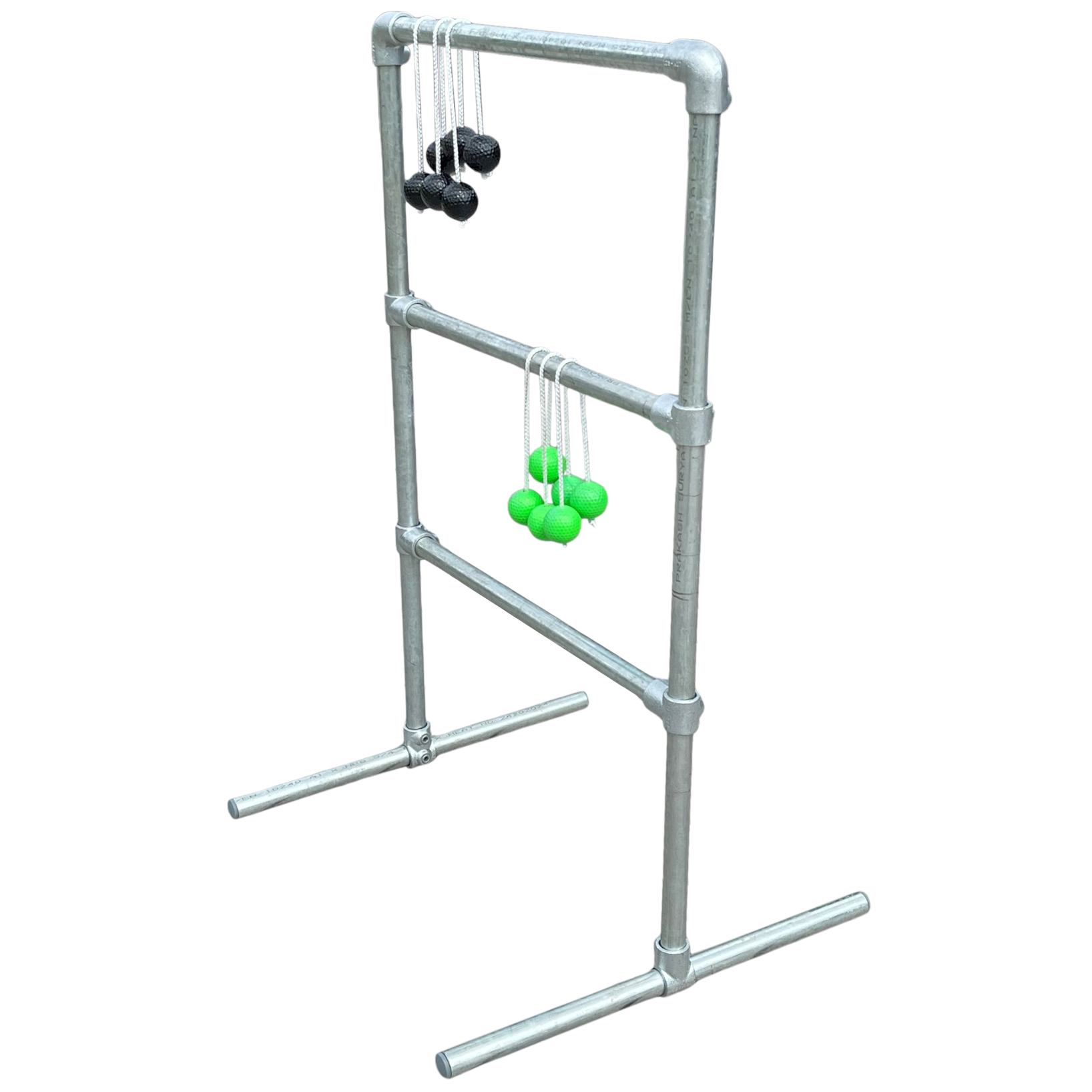 Stigegolf i galvaniseret stål 