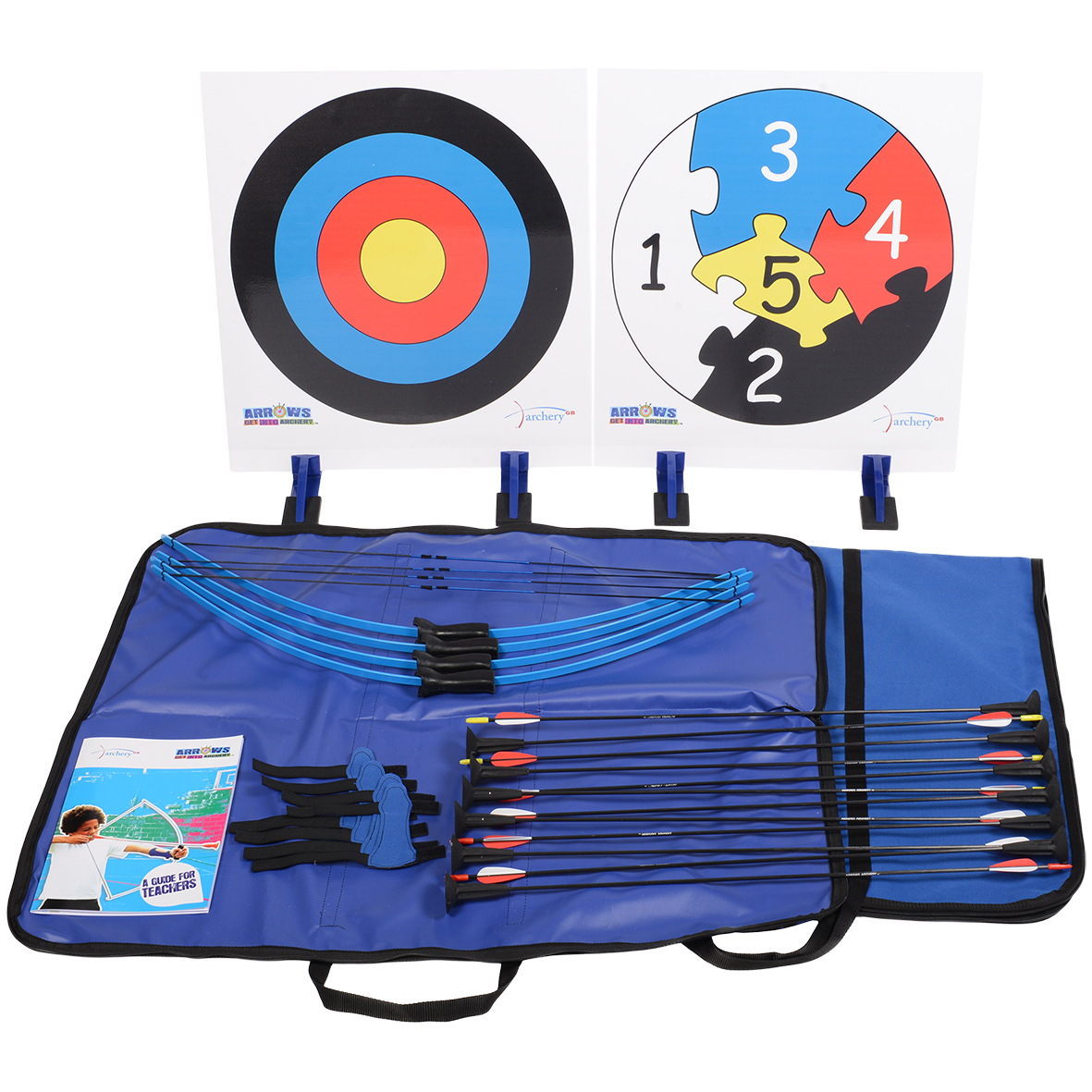 Arrows bueskydningssæt med 4 buer