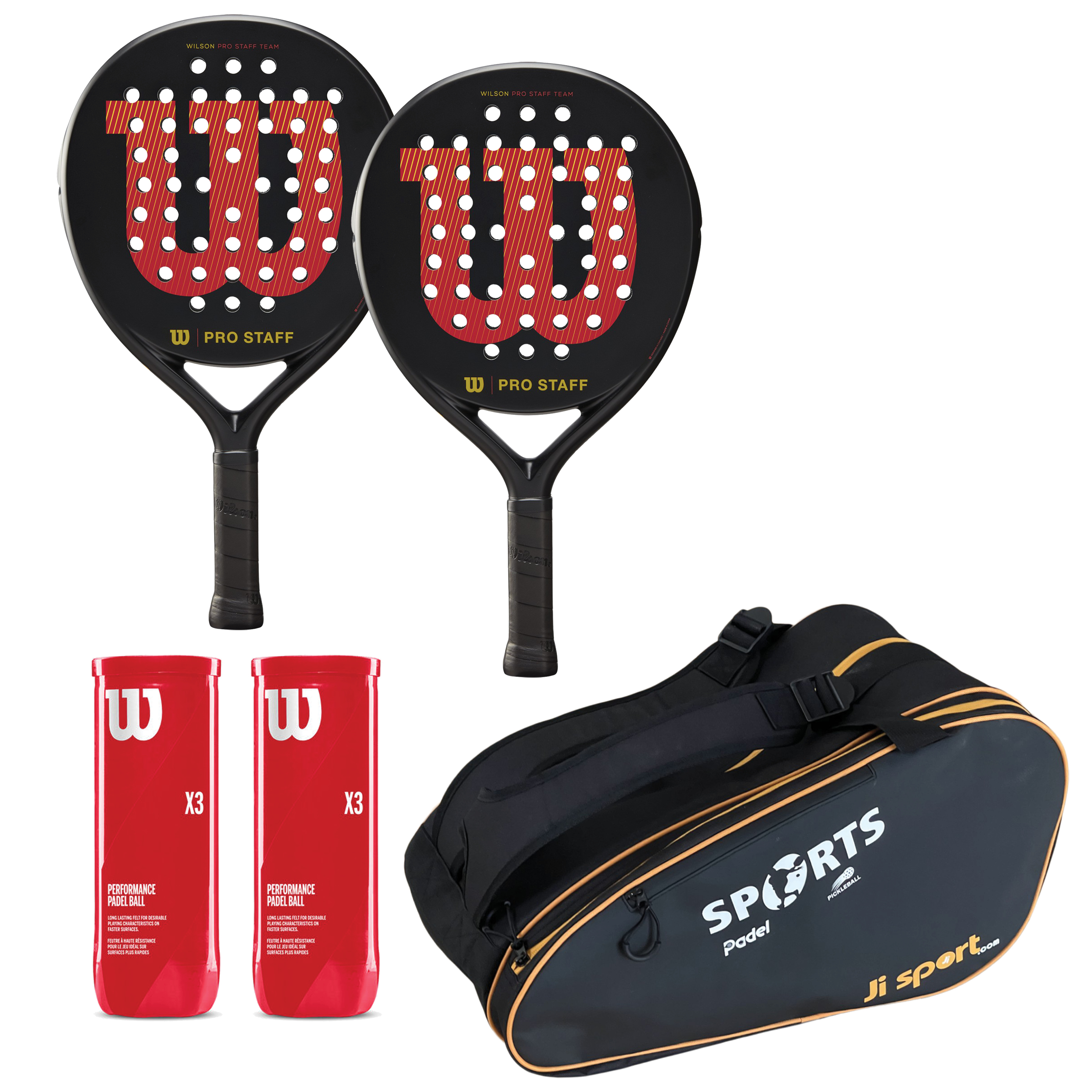 Wilson Staff V2 Team padel pakke