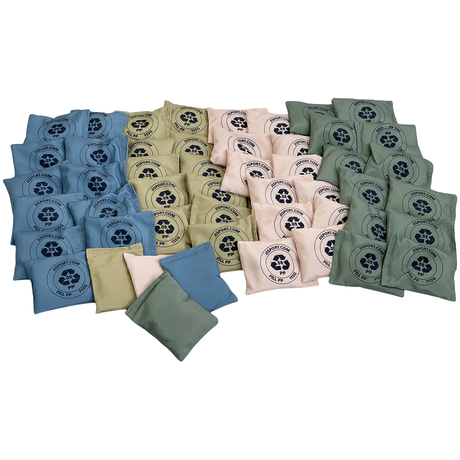 Taske med 50 ærteposer