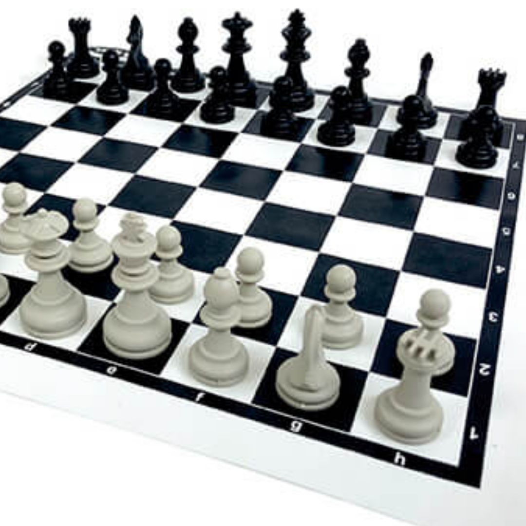 Skoleskak spil - Flash roll