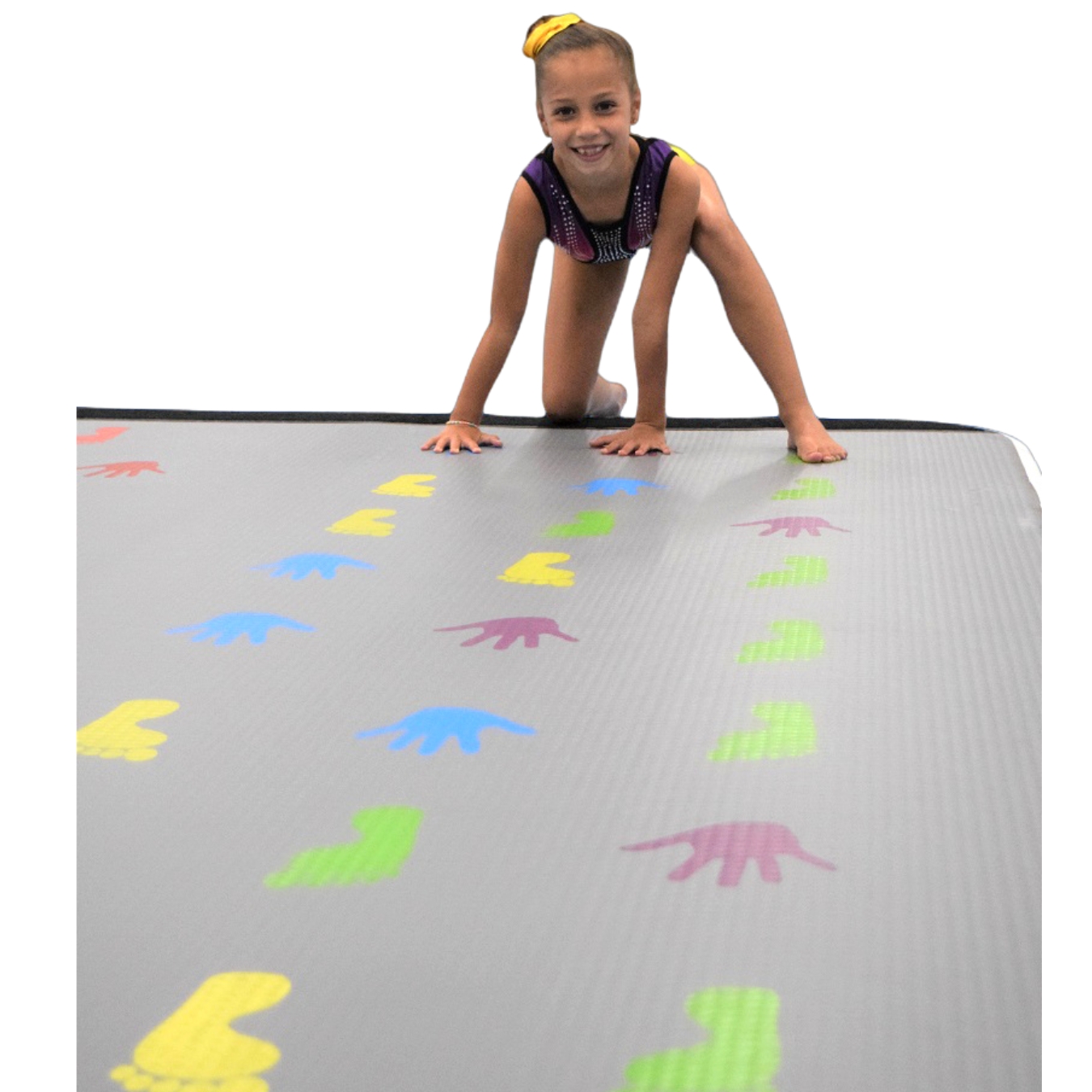 Airtrack med hænder og fødder