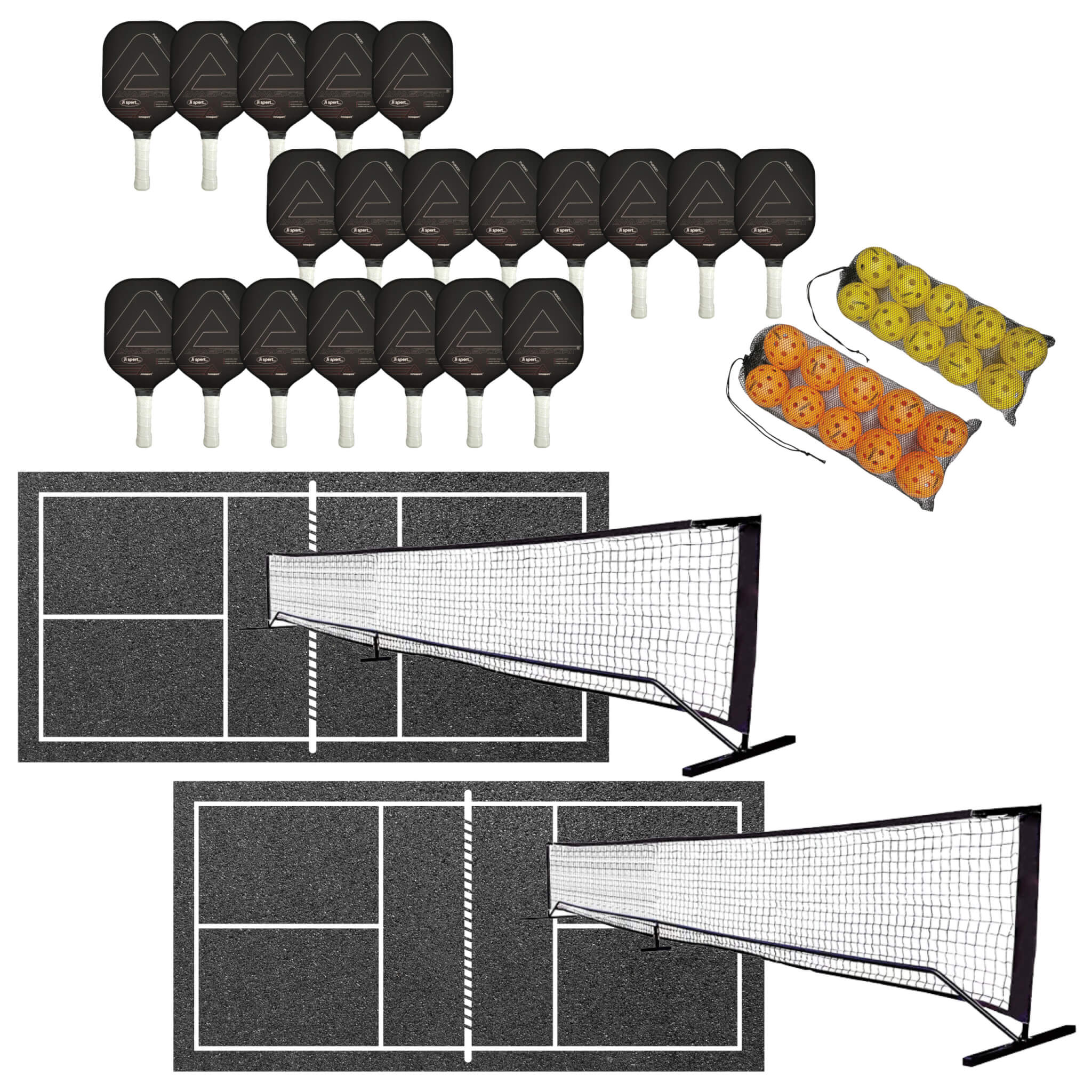 De luxe Pickleball skolgårdspaket