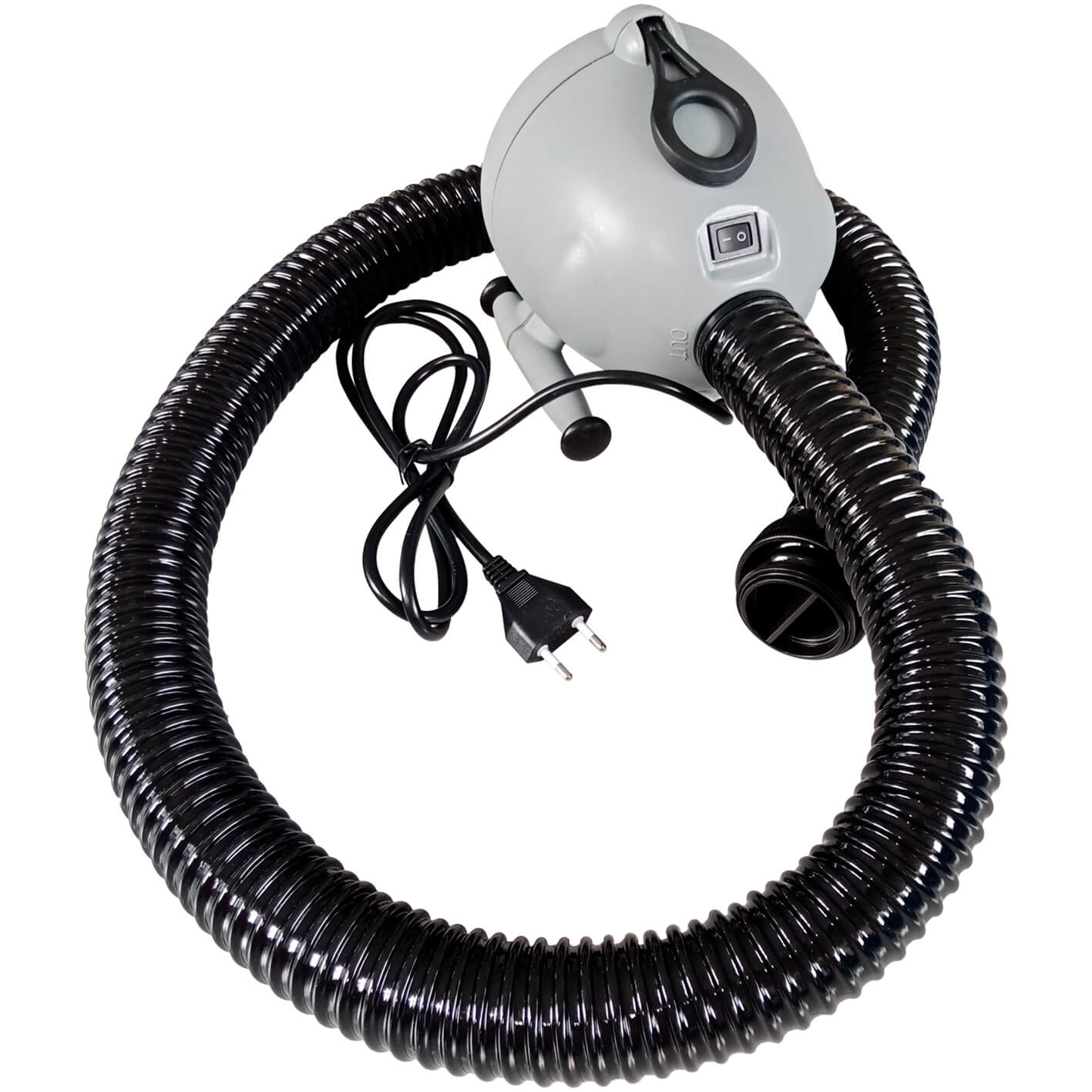 Elektronisk pumpe til airtrack