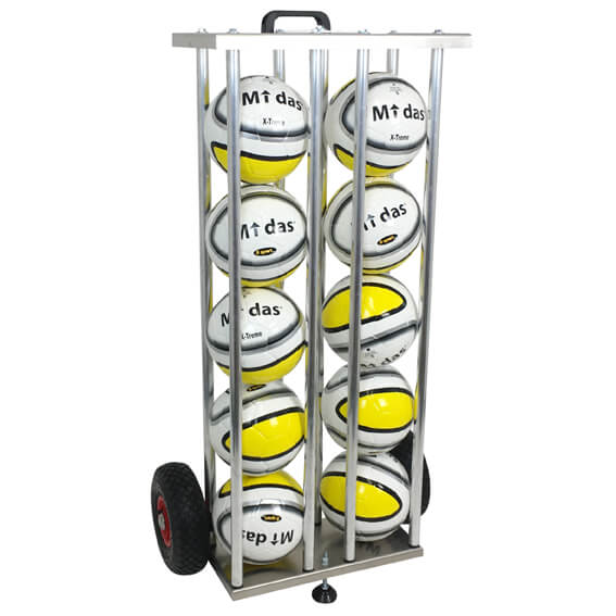 X-Treme Fotboll bollvagnspaket med 10 bollar