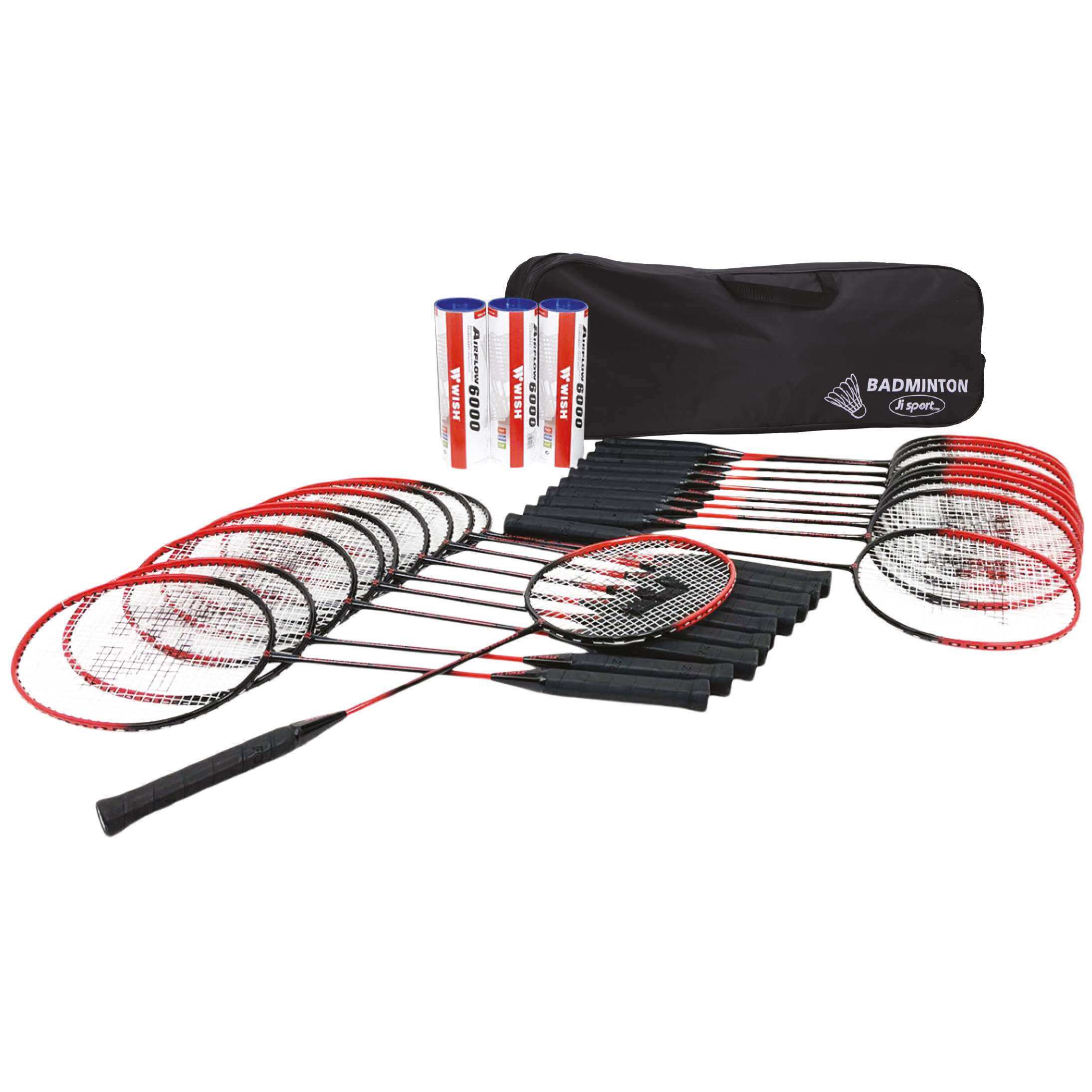 Forza Play 500 badmintonpaket - Paket med 20 racketar