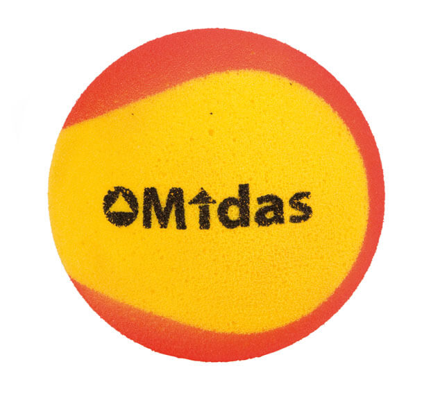 Midas skumtennisball 12 cm