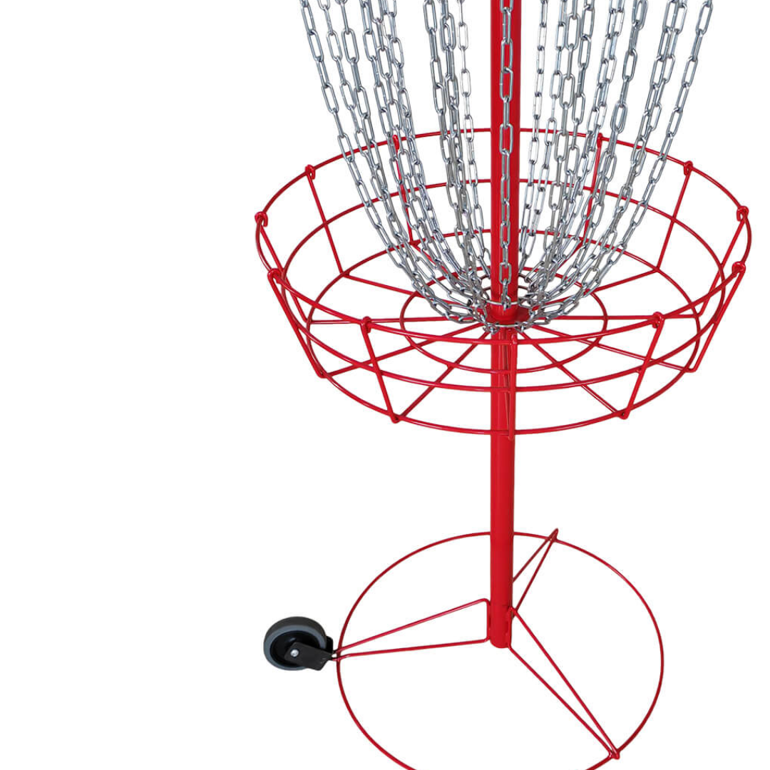 Disc golf stander med hjul